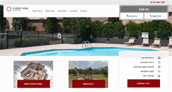 Desktop Screenshot of forestviewapartmentscolumbus.com